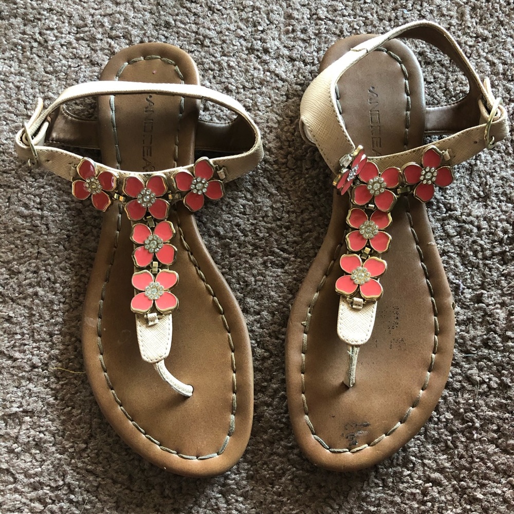 Flower sandals